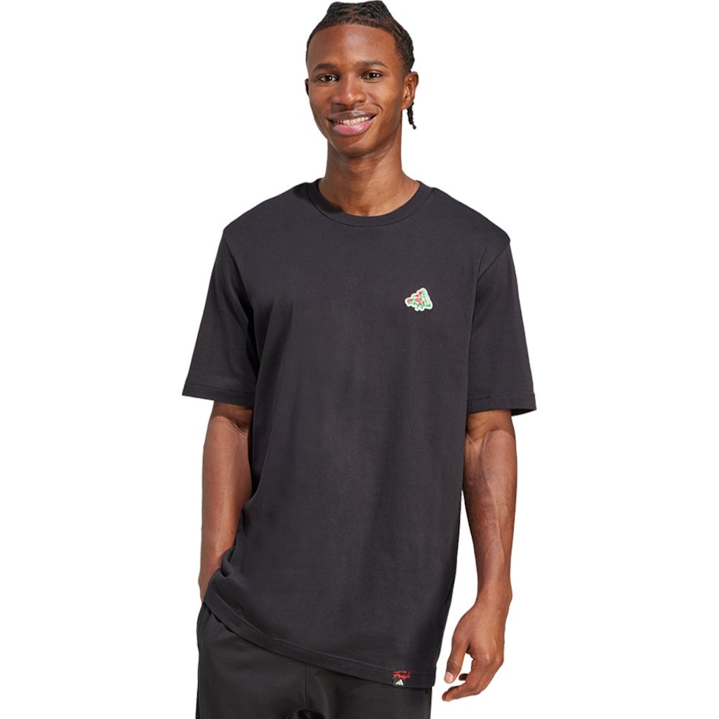 Camiseta adidas Estampada Mini Pizza Masculina