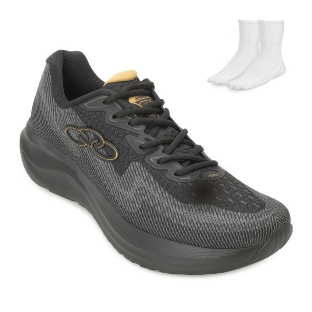 Kit Tênis Olympikus Sagaz + Meia - Masculino | Centauro