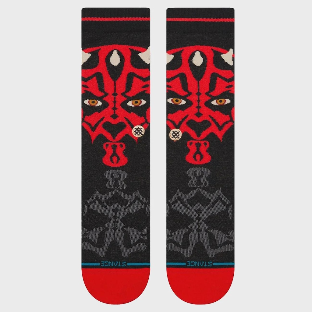 Meia Stance X Star Wars Maul Crew Black Masculina