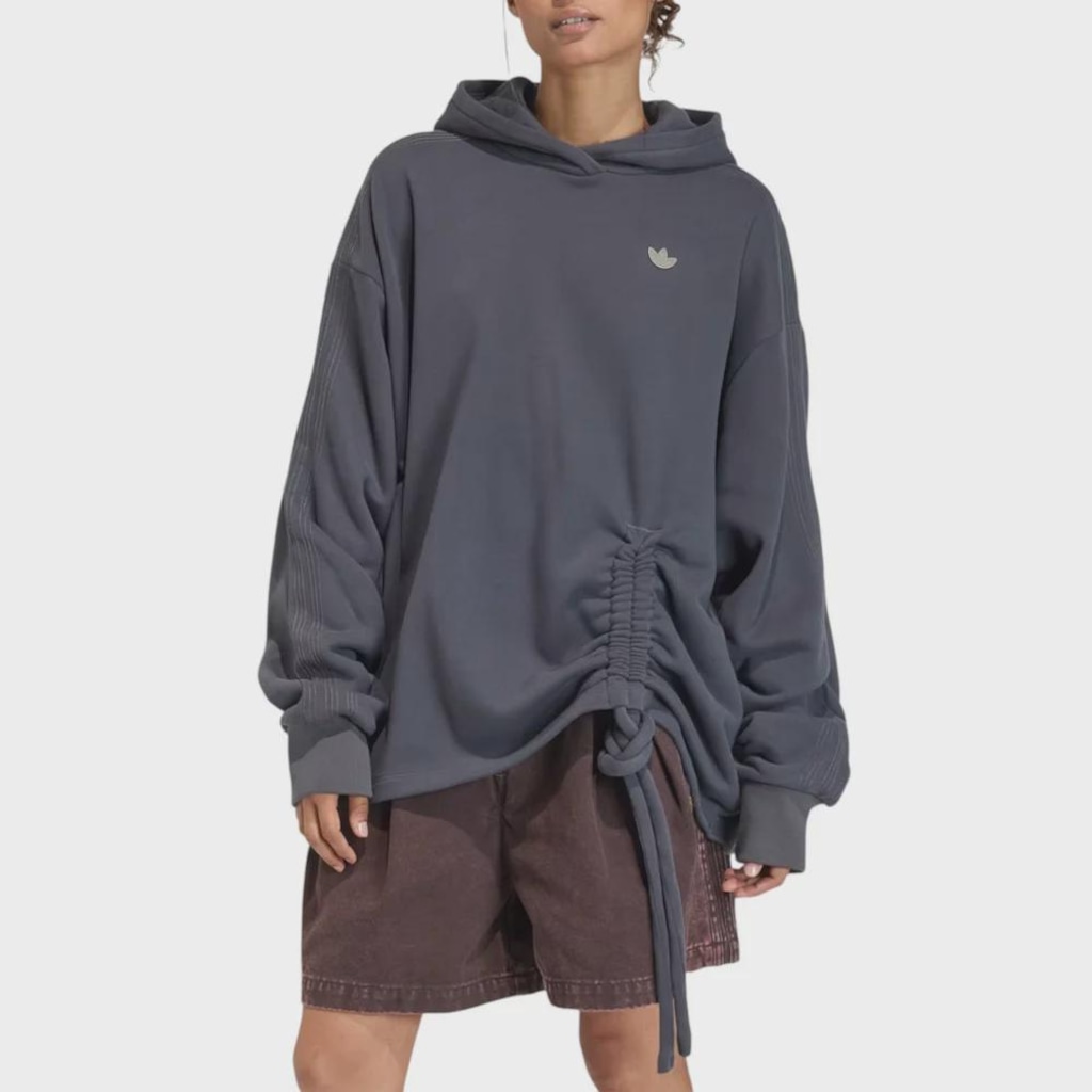 Blusão Moletom Canguru Oversized Utility adidas Masculino