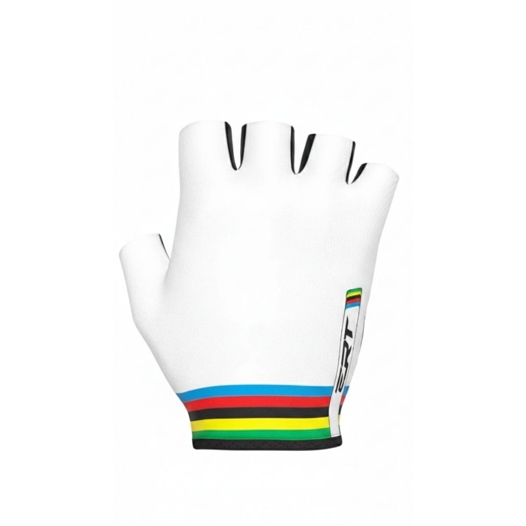 Luva ciclismo MTB Speed meio dedo curto ERT Campeão Mundial