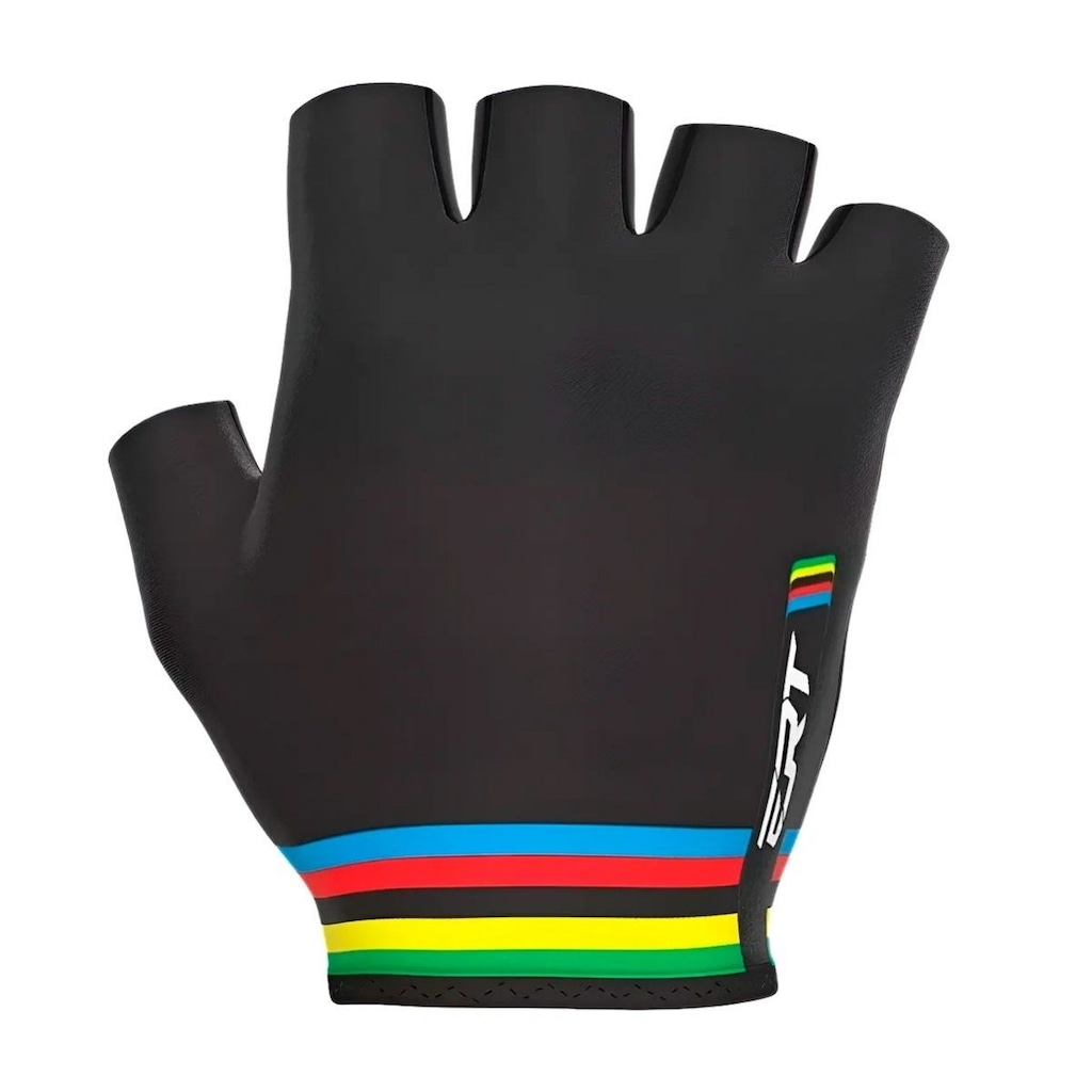 Luva ciclismo MTB Speed meio dedo curto ERT Campeão Mundial