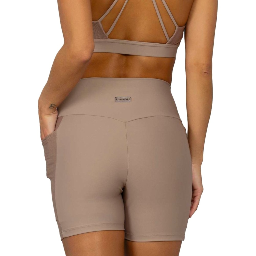 Imagem 2 do produto Bermuda Run More Mix Texture Feminina