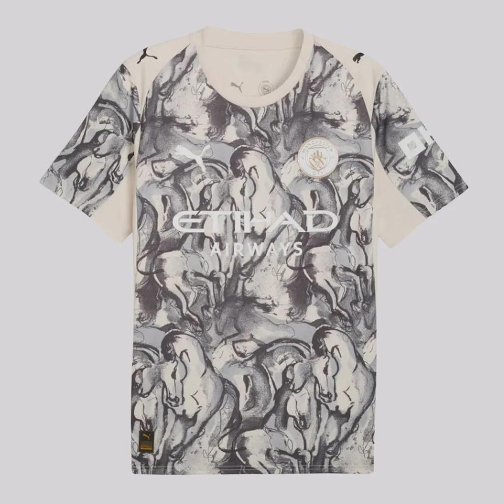 Imagem 5 do produto Camisa Puma Manchester City Edição Especial 'Year of the Horse' 2026