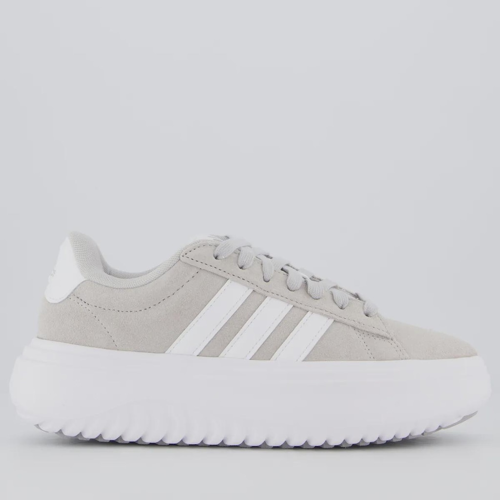 Tênis Feminino adidas Grand Court Platform Suede