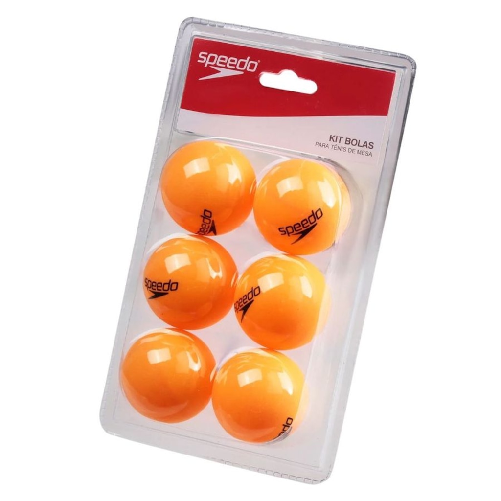 Kit Bolas de Tênis de Mesa Speedo - 6 Unidades