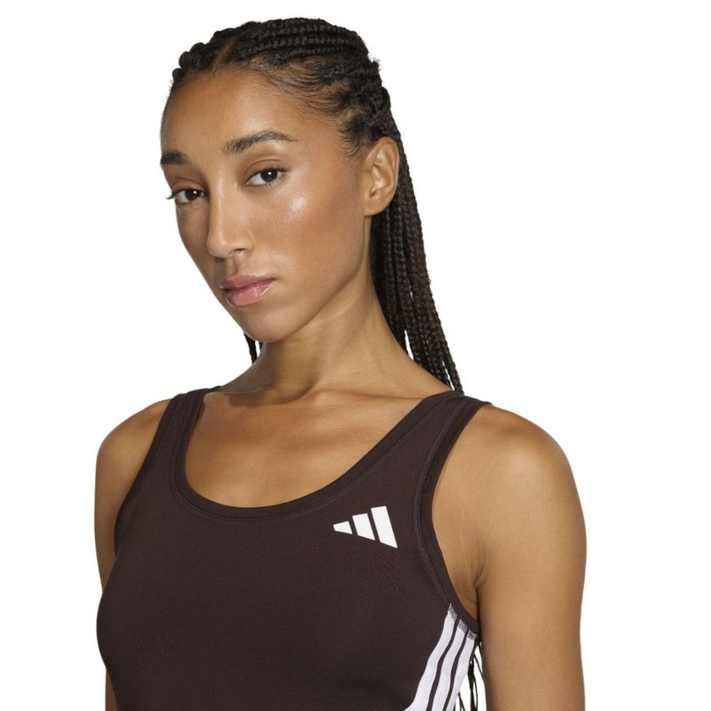 Imagem 5 do produto Camiseta Regata Adidas Cropped Essential Feminina