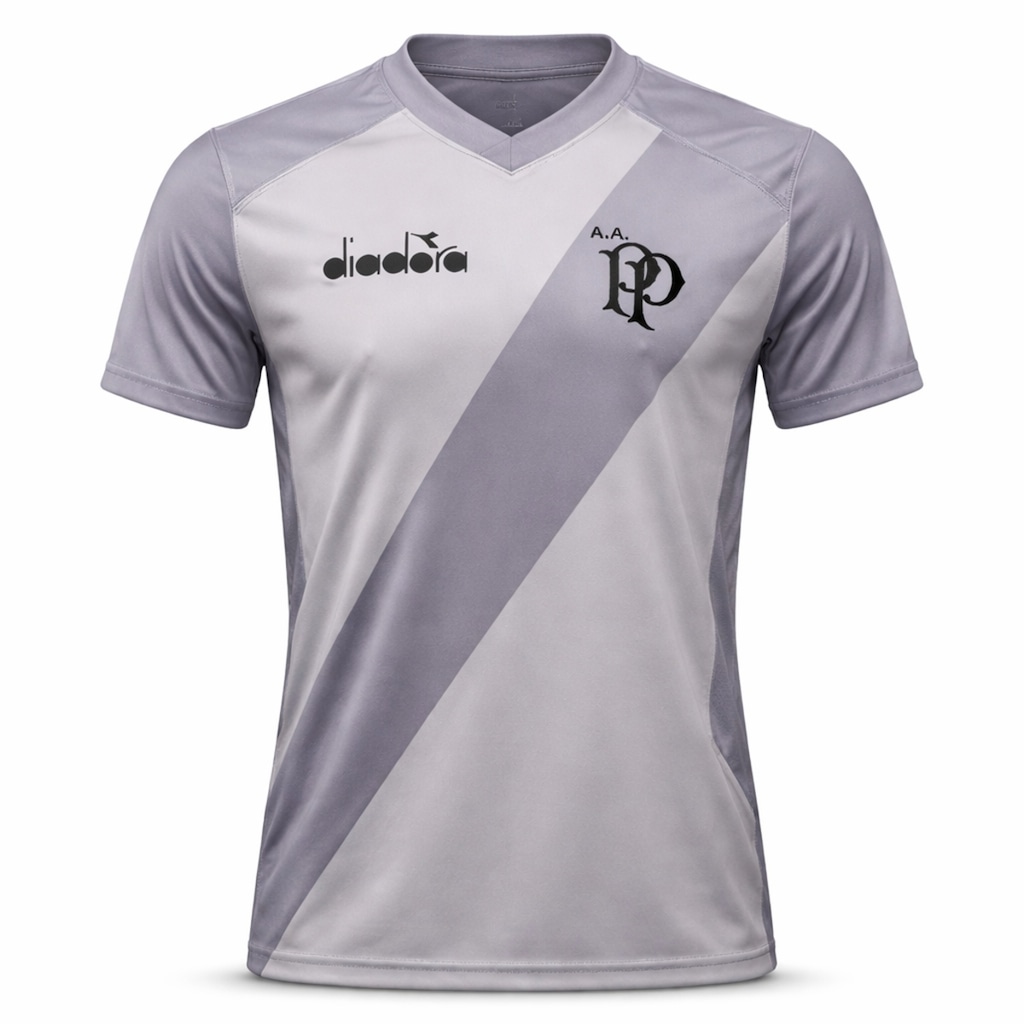 Camisa da Ponte Preta Diadora Treino Jogador Masculina