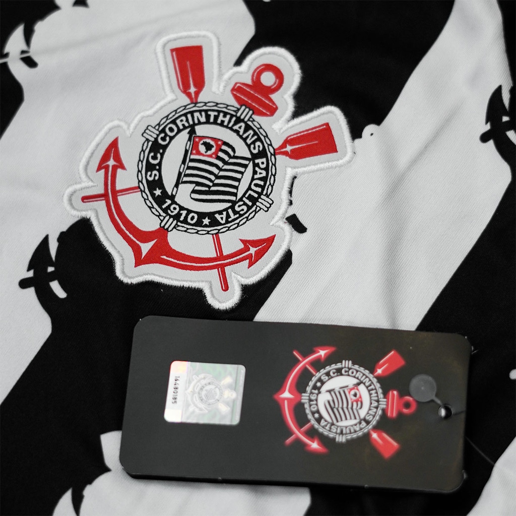 Imagem 3 do produto Camisa Corinthians Baby Look Urban Símbolo Coimbra - Feminino