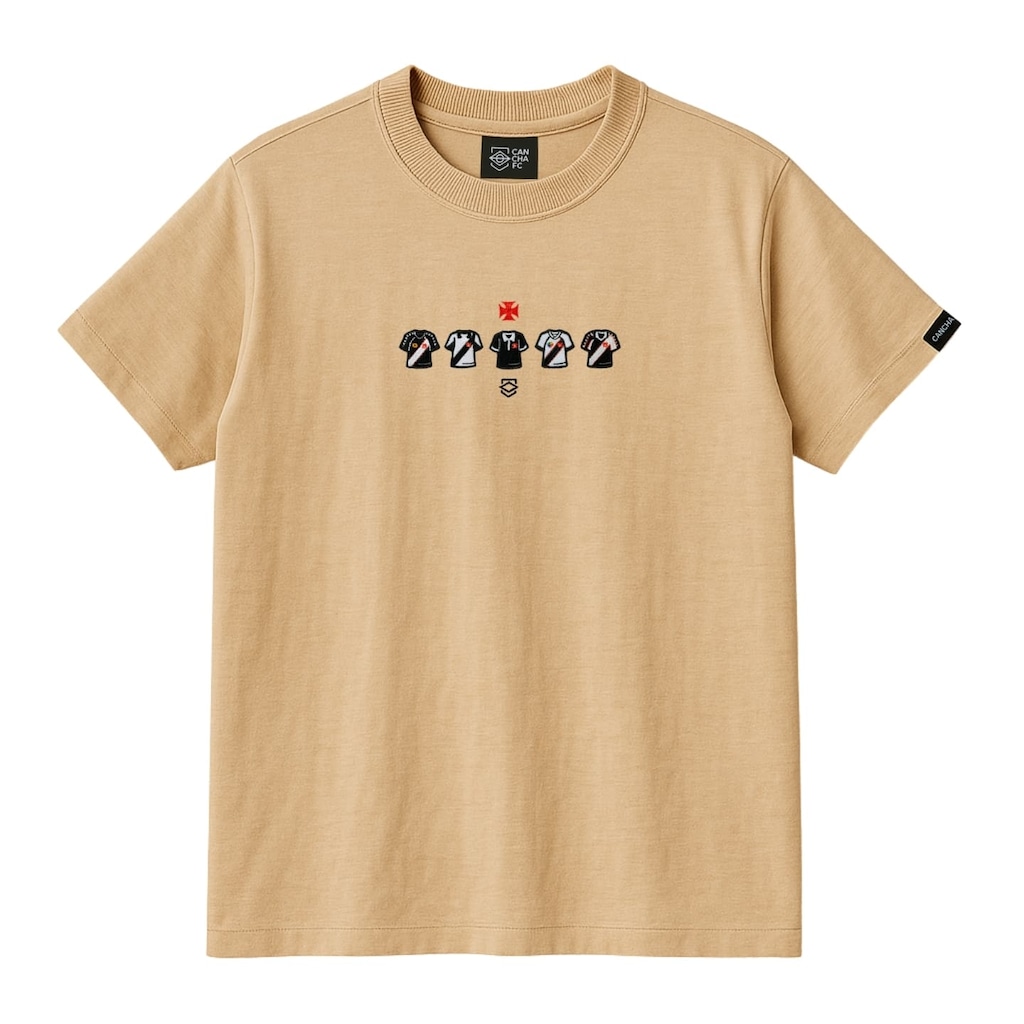 Camiseta do Vasco Mantos Clássicos Cancha FC Masculina