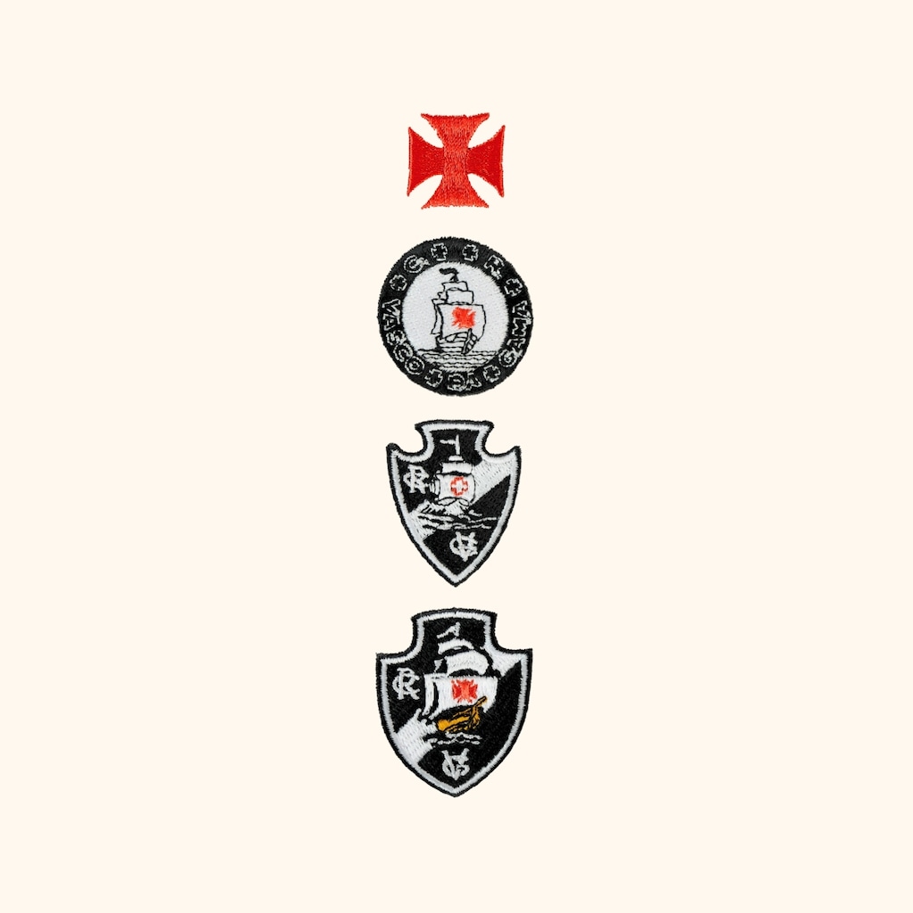 Imagem 3 do produto Camiseta do Vasco Escudos Clássicos Cancha FC Masculina