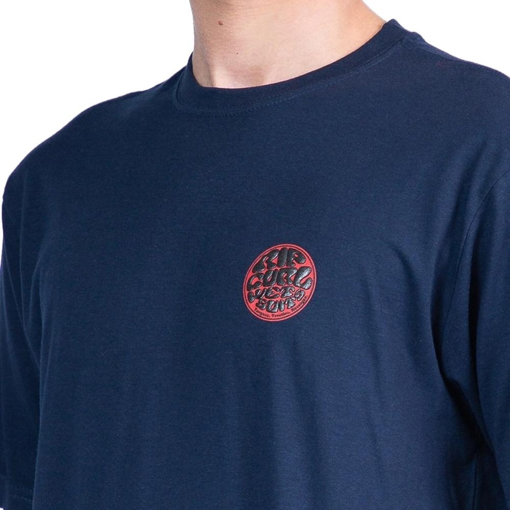 Imagem 3 do produto Camiseta Rip Curl Wettie E7 Dark Navy Masculina