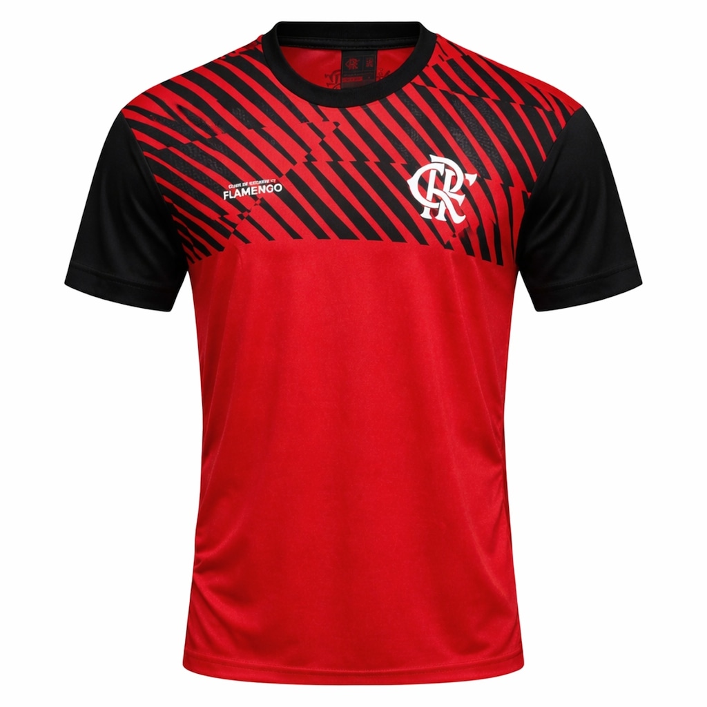 Camisa Do Flamengo Efeito Símbolo Braziline - Masculino
