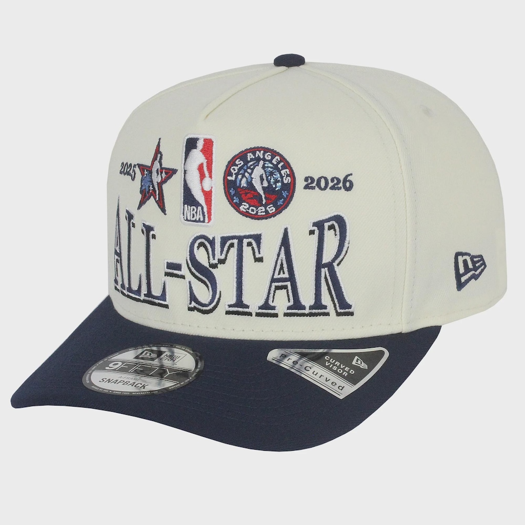 Boné Masculino New Era 9Fifty A-Frame NBA All Star Aba Curva