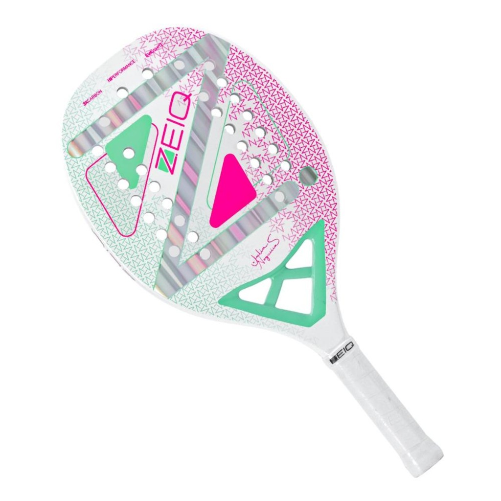Raquete de Beach Tennis Zeiq Advanced Julia Nogueira 3K