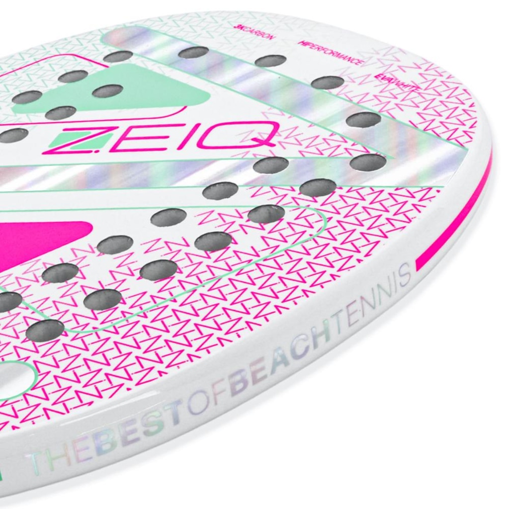 Imagem 4 do produto Raquete de Beach Tennis Zeiq Advanced Julia Nogueira 3K
