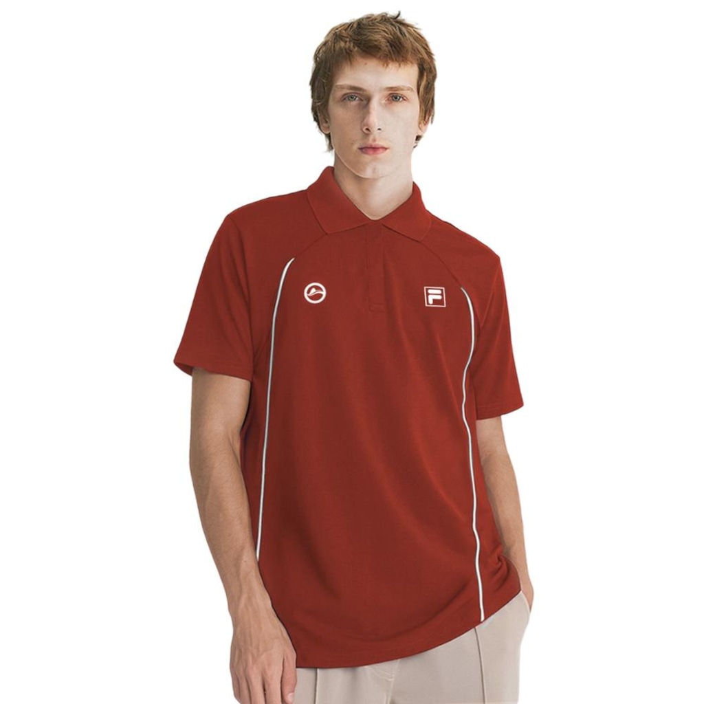 Camisa Polo Fila Match Rio Open 26 Masculina