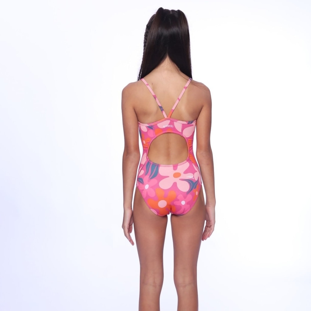 Imagem 4 do produto Maiô Infantil Open Flowers Speedo