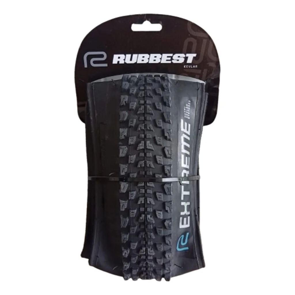 Pneu aro 29 x 2.10 bike mtb Rubbest Extreme kevlar 60 tpi - Foto 1