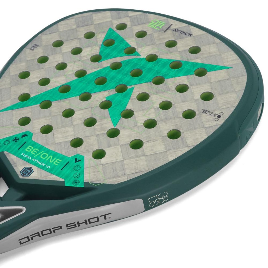 Imagem 2 do produto Raquete de Padel Drop Shot Furia Attack 1.0