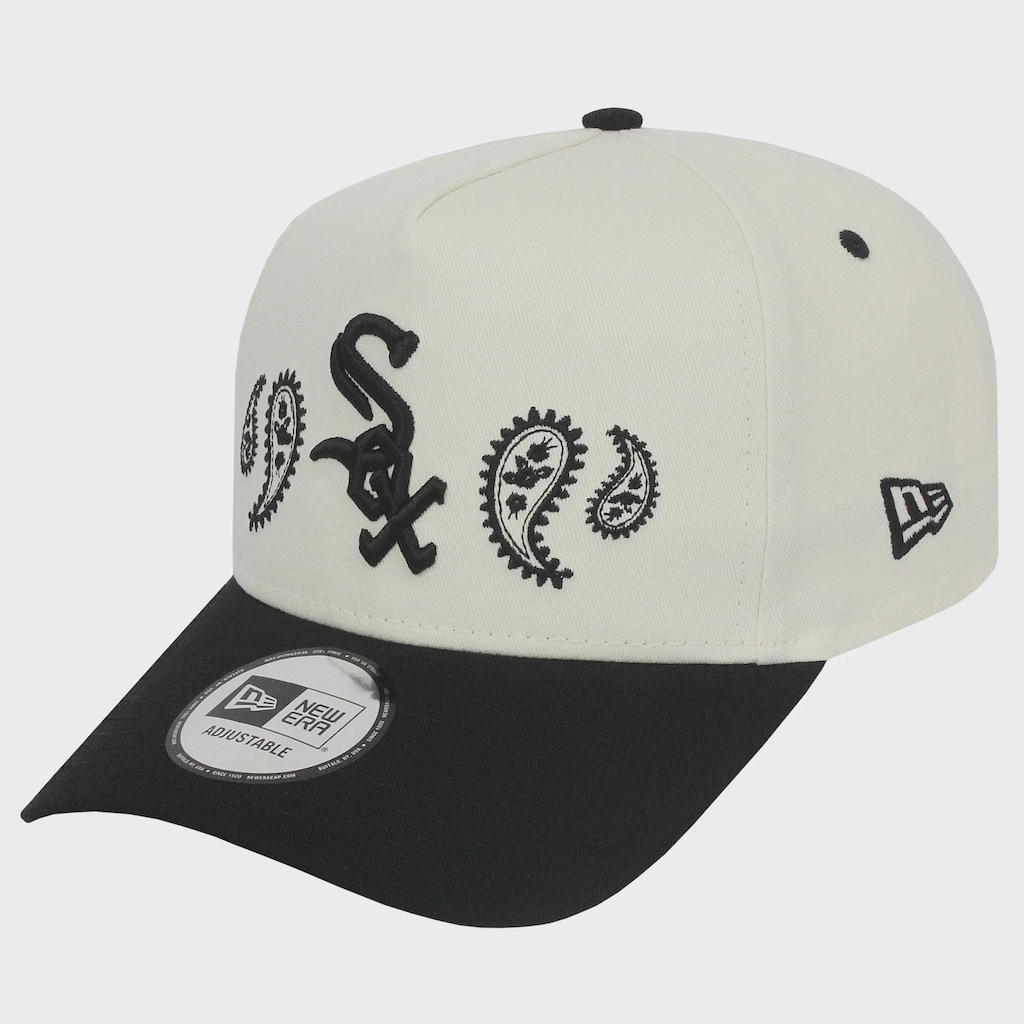 Boné New Era 9Forty Chicago White Sox Paisley Importado Masculino