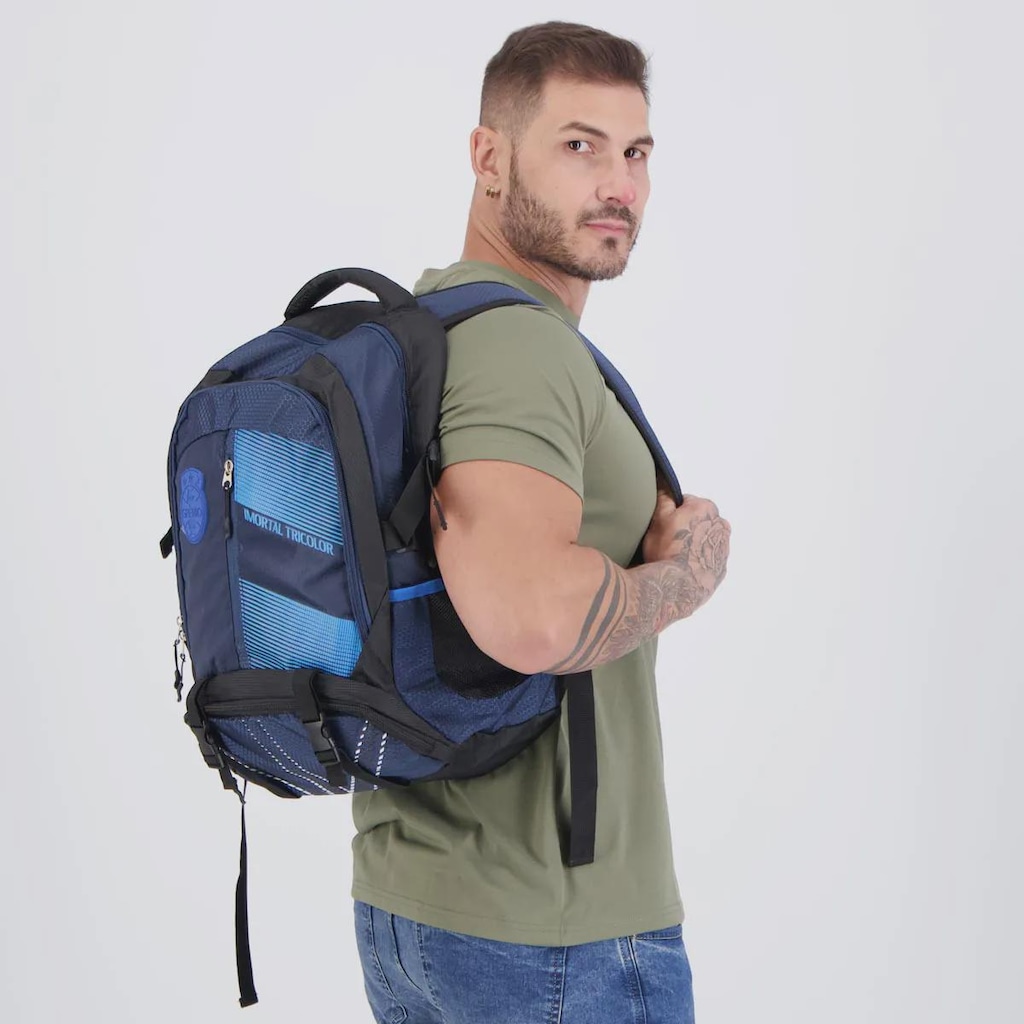 Mochila Grêmio com Porta Tenis