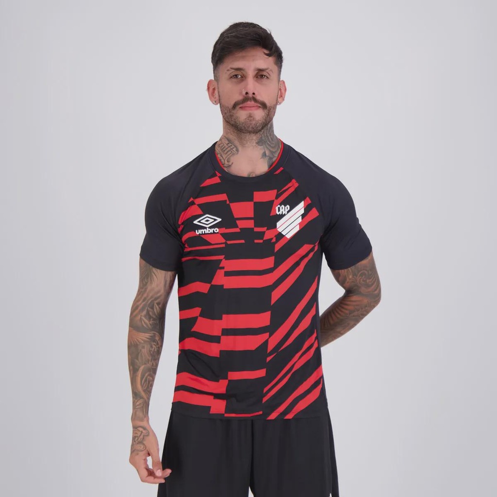 Camisa do Athletico Paranaense Aquecimento 26/27 Umbro Masculina