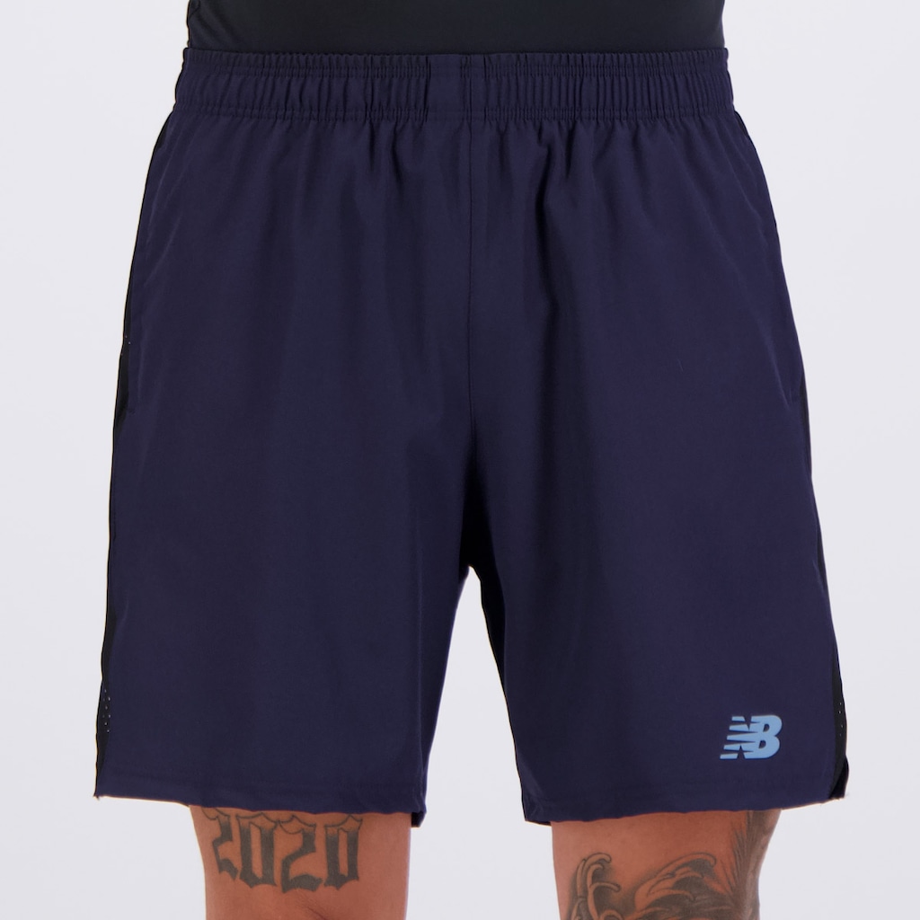Bermuda New Balance Tenacity Logo 7 Masculina
