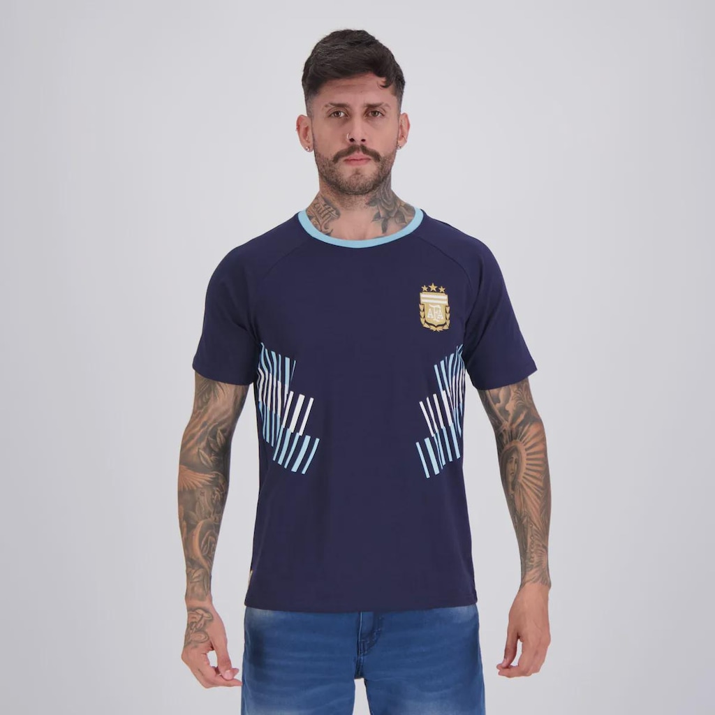 Camisa da Argentina Ribbon Masculina