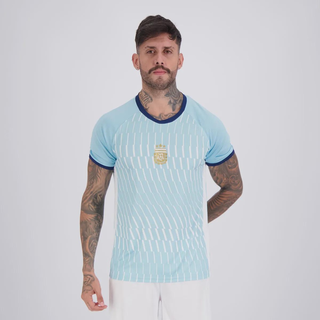 Camisa Argentina Lines Masculina