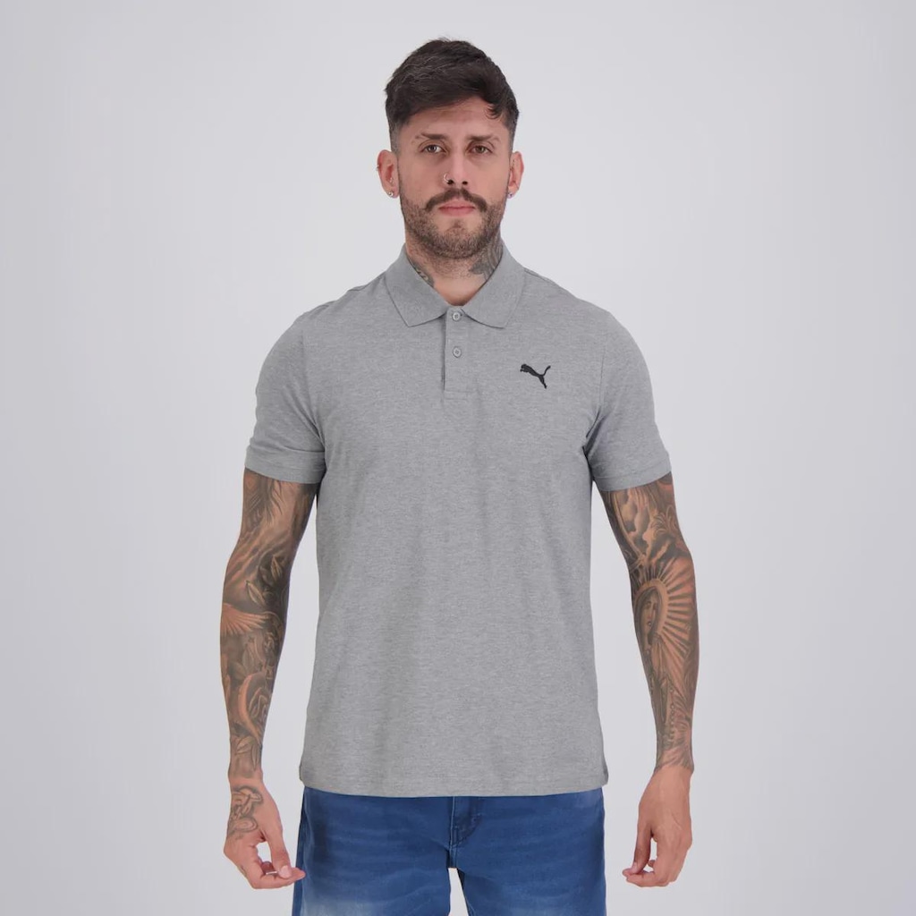 Camisa Polo PUMA Ess Pique Masculina
