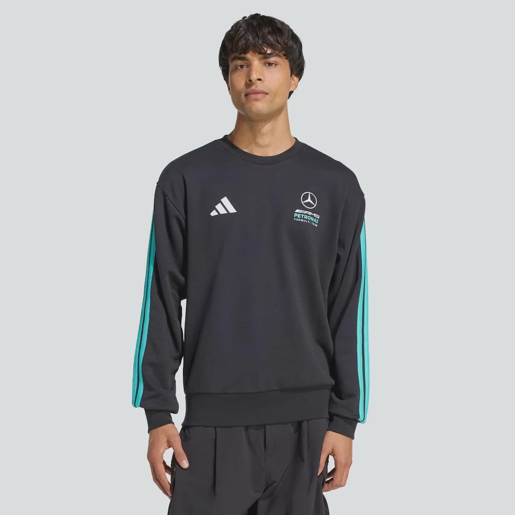 Blusão Moletom adidas Mercedes AMG Petronas Masculino