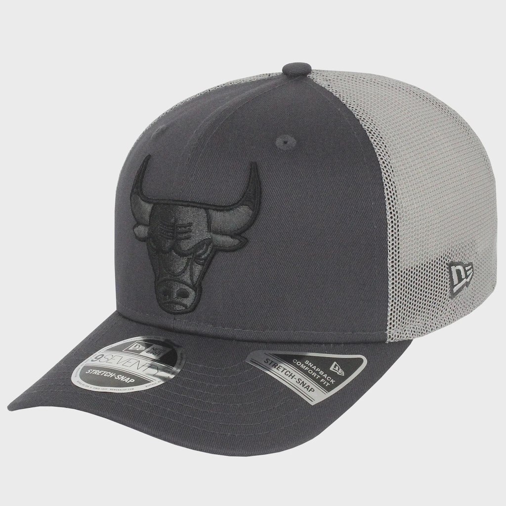Boné New Era 9Seventy Stretch Snap Chicago Bulls Masculino