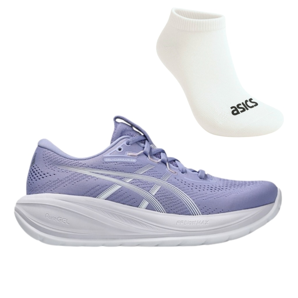 Kit Tênis Asics Gel-Cumulus 28 E Meia - Feminino