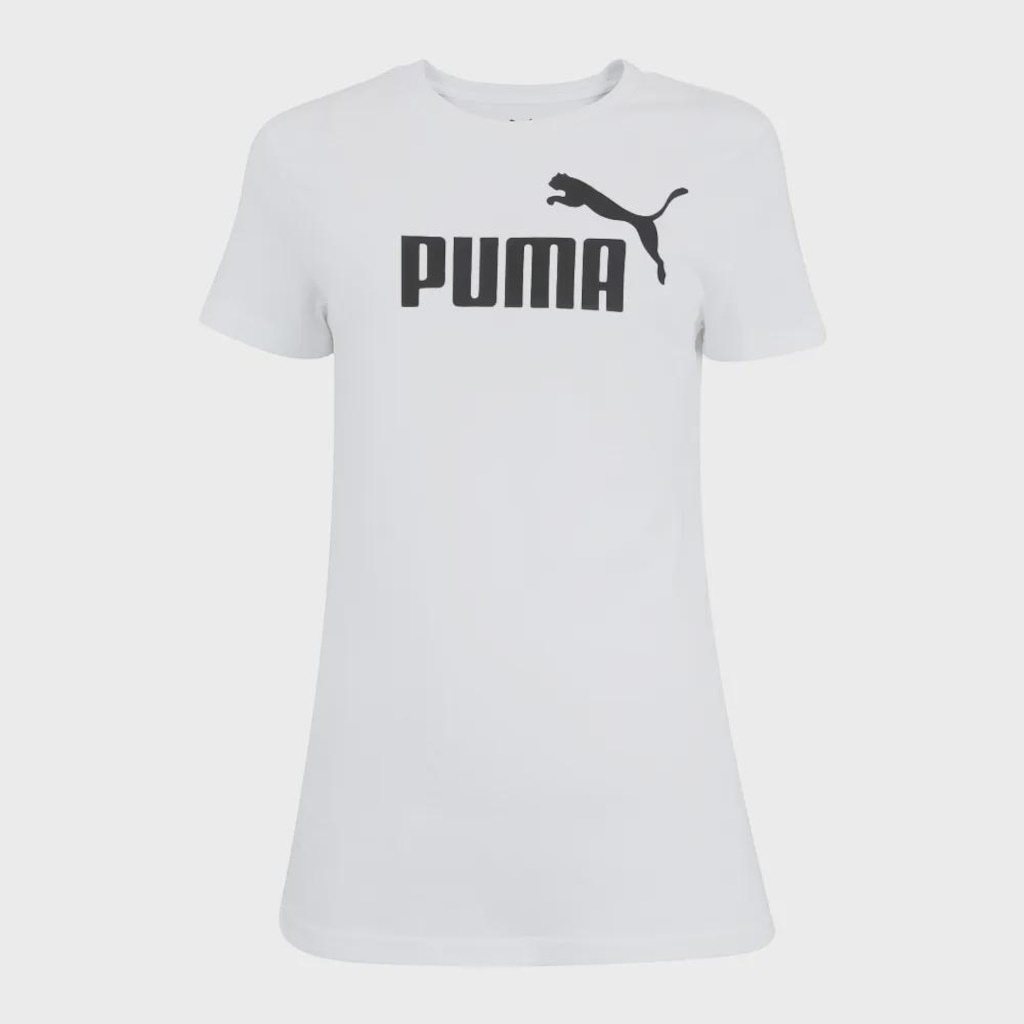 Camiseta Ess Logo Puma Feminina