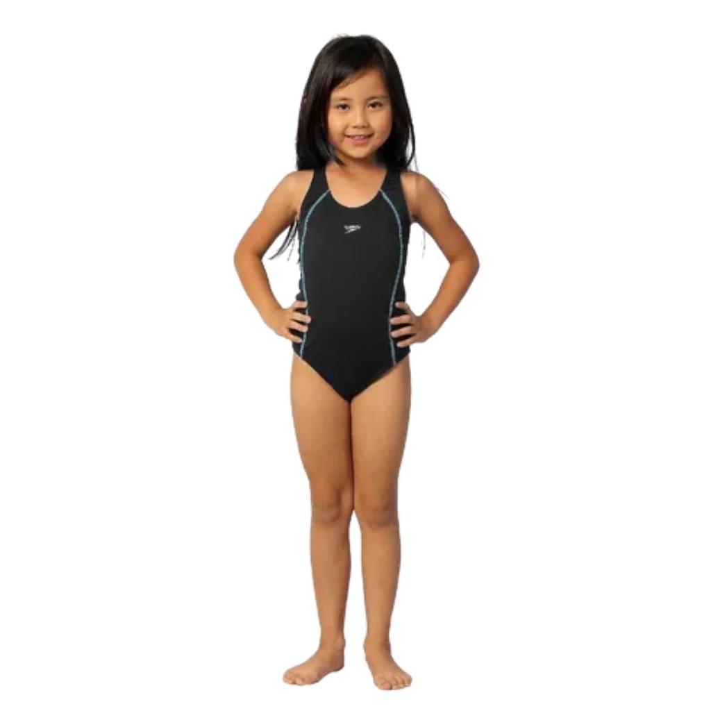 Maiô Infantil Speedo Para Natação Hidroginástica Acqua Basic