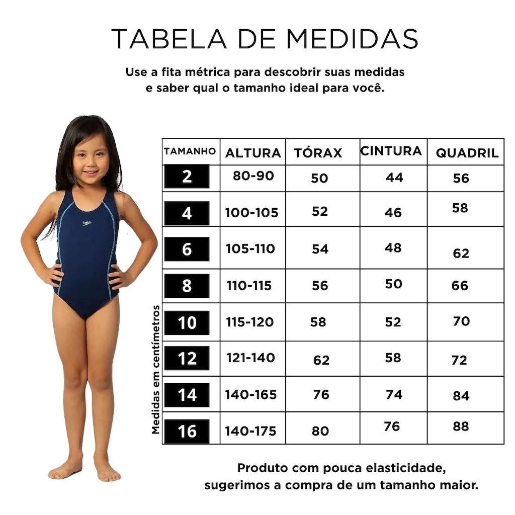 Imagem 5 do produto Maiô Infantil Speedo Para Natação Hidroginástica Acqua Basic
