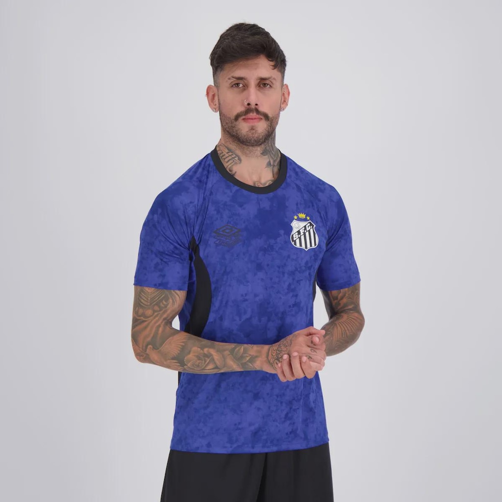 Imagem 2 do produto Camisa do Santos Treino Goleiro 26/27 Umbro Masculina