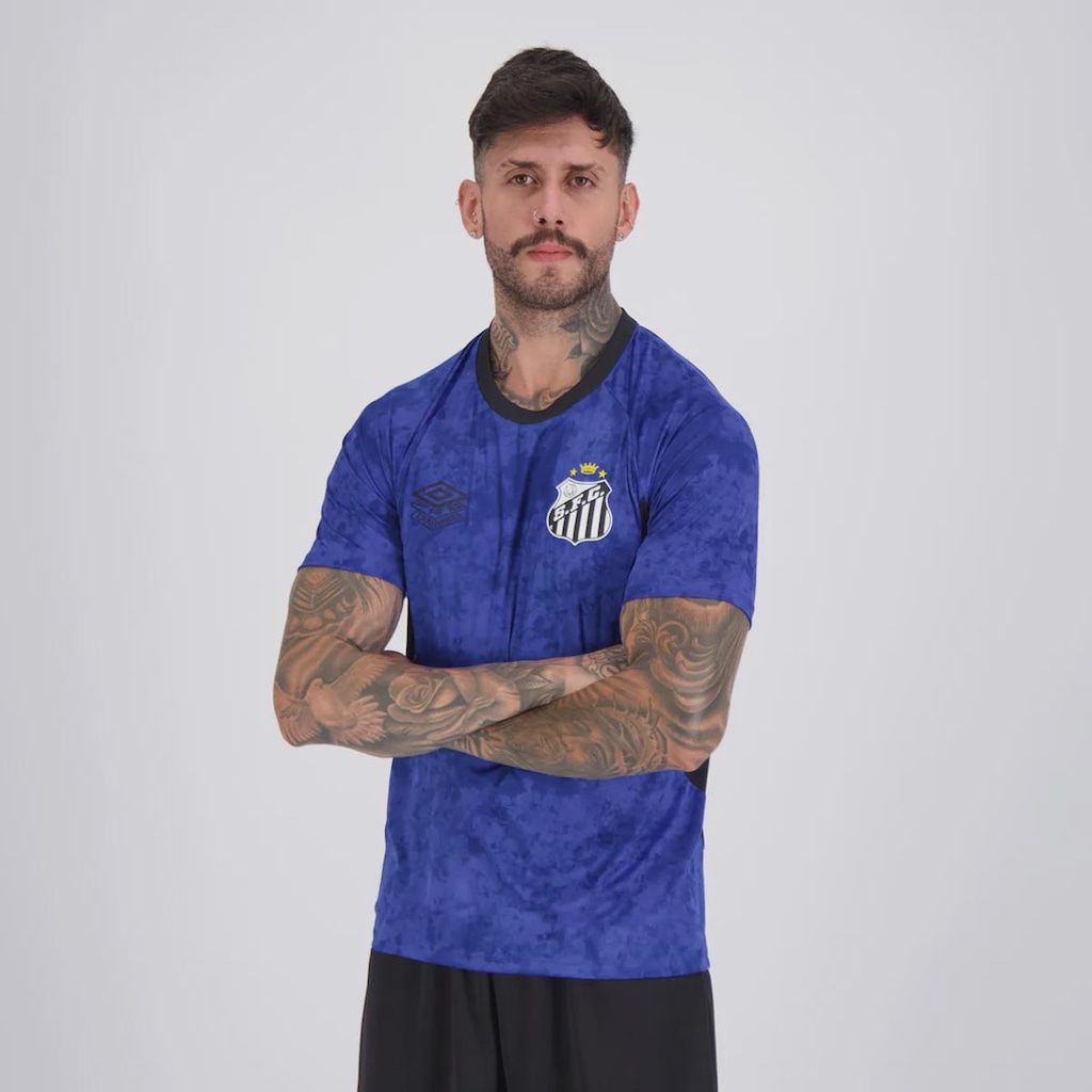 Imagem 3 do produto Camisa do Santos Treino Goleiro 26/27 Umbro Masculina