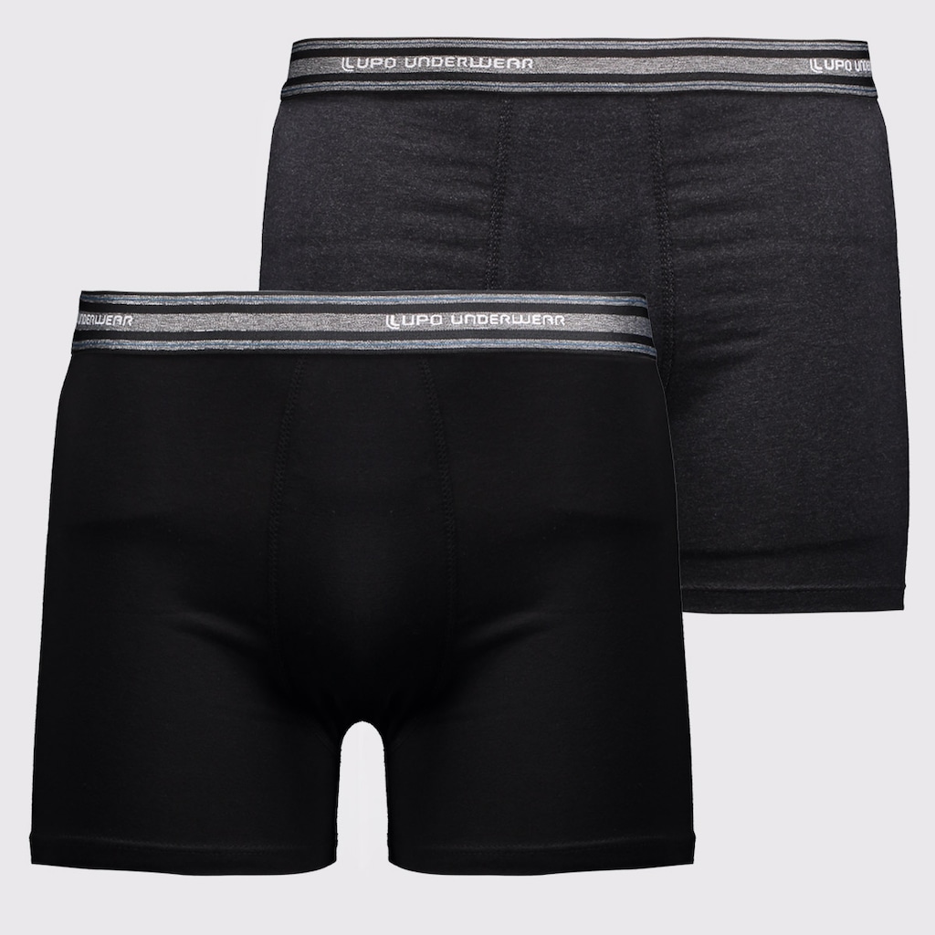 Kit 2 Cuecas Boxer Lupo Masculina