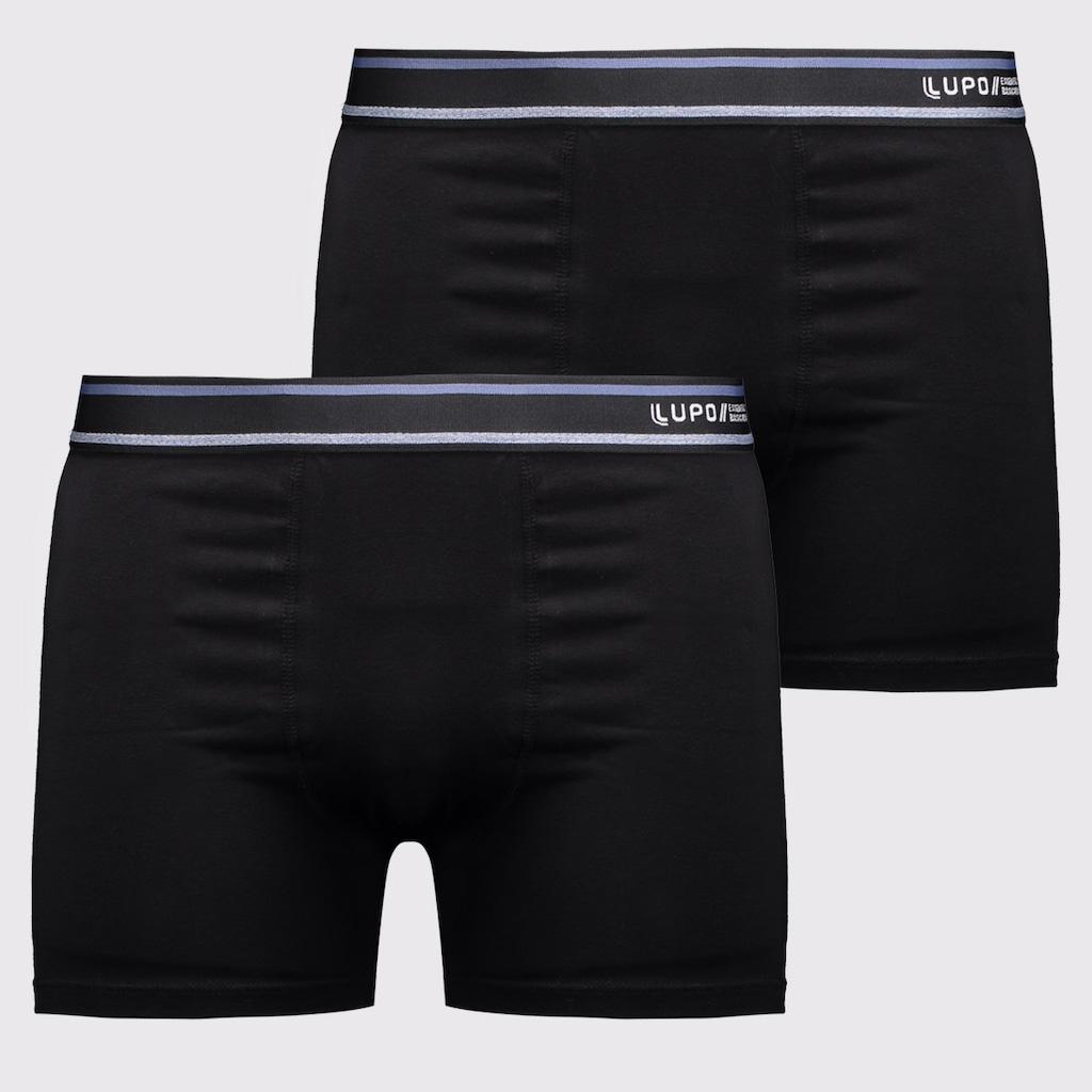Kit 2 Cuecas Boxer Lupo Basic Masculina