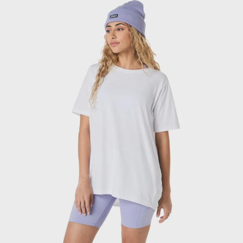 Imagem 2 do produto Camiseta ASICS Nagino Oversized Manga Curta Sleeve Feminina