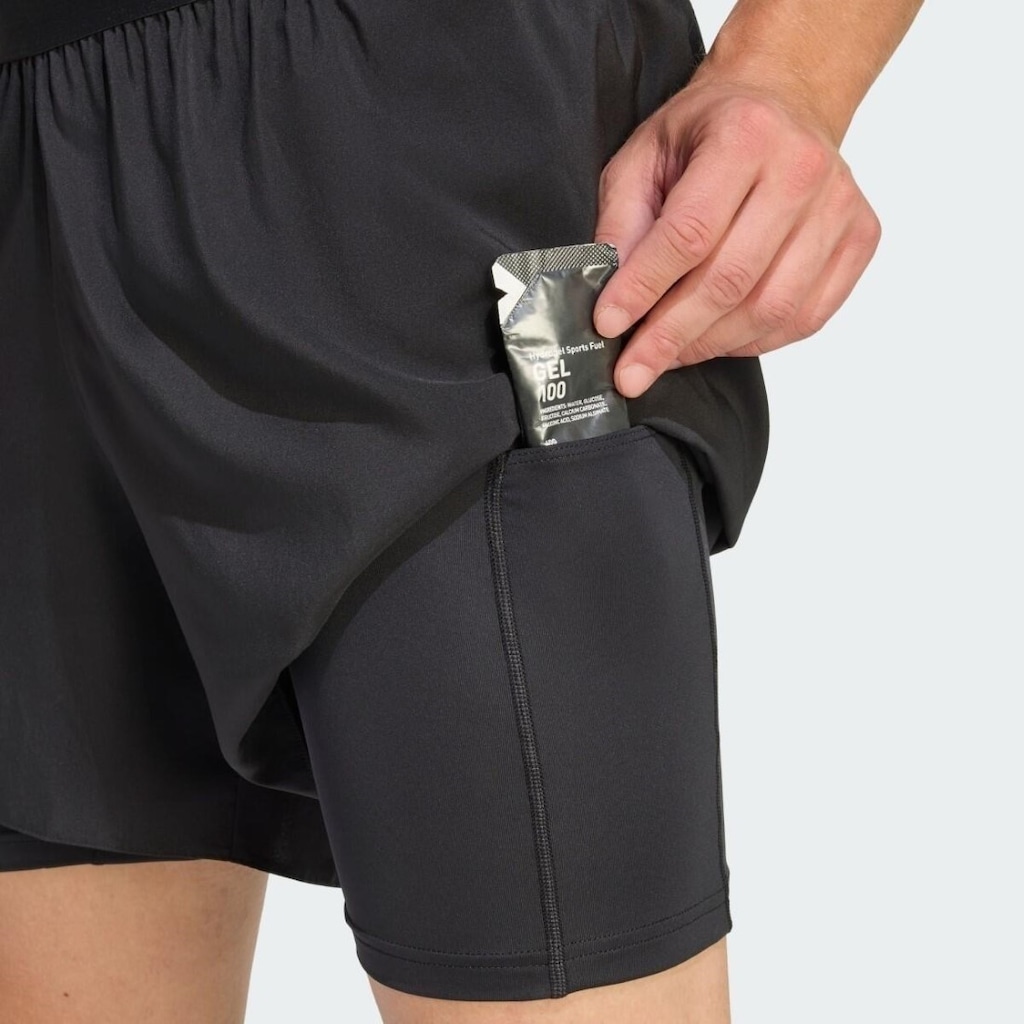 Imagem 3 do produto Bermuda De Corrida 2 in 1 Adidas Adi365 Essentials Masculino