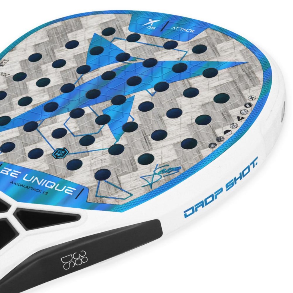 Imagem 2 do produto Raquete de Padel Drop Shot Axion Attack 1.5 Jon Sanz