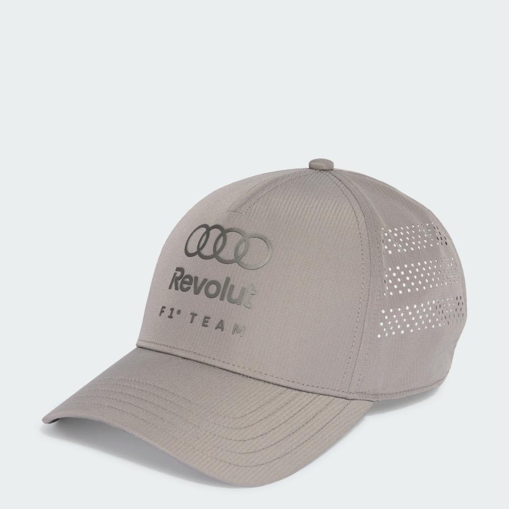 Imagem 3 do produto Boné Aba Curva Trucker Mecânicos Audi Revolut F1 Team adidas Unissex