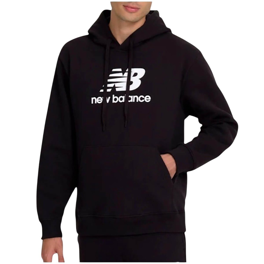 Blusão Moletom New Balance Basic com Capuz Masculino