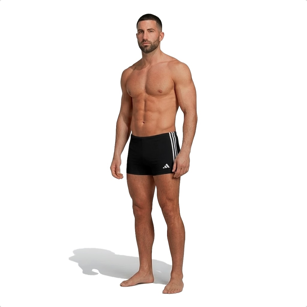 Sunga 3 Listras Boxer adidas Masculino
