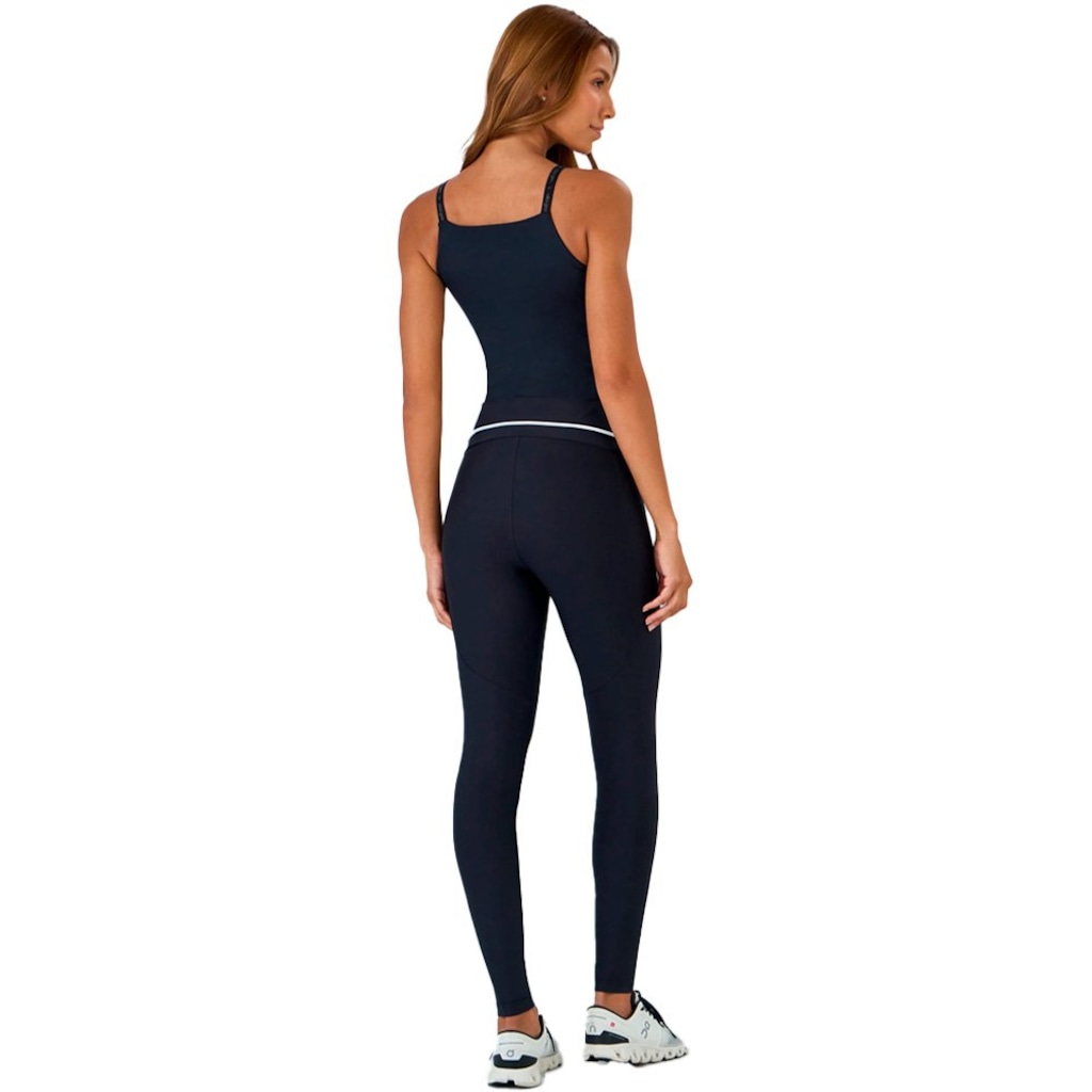 Imagem 2 do produto Calça Legging Alto Giro com cordão e bolso Feminina