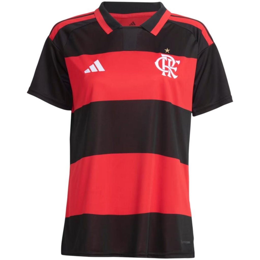 Camisa Flamengo Oficial 26 adidas Feminina