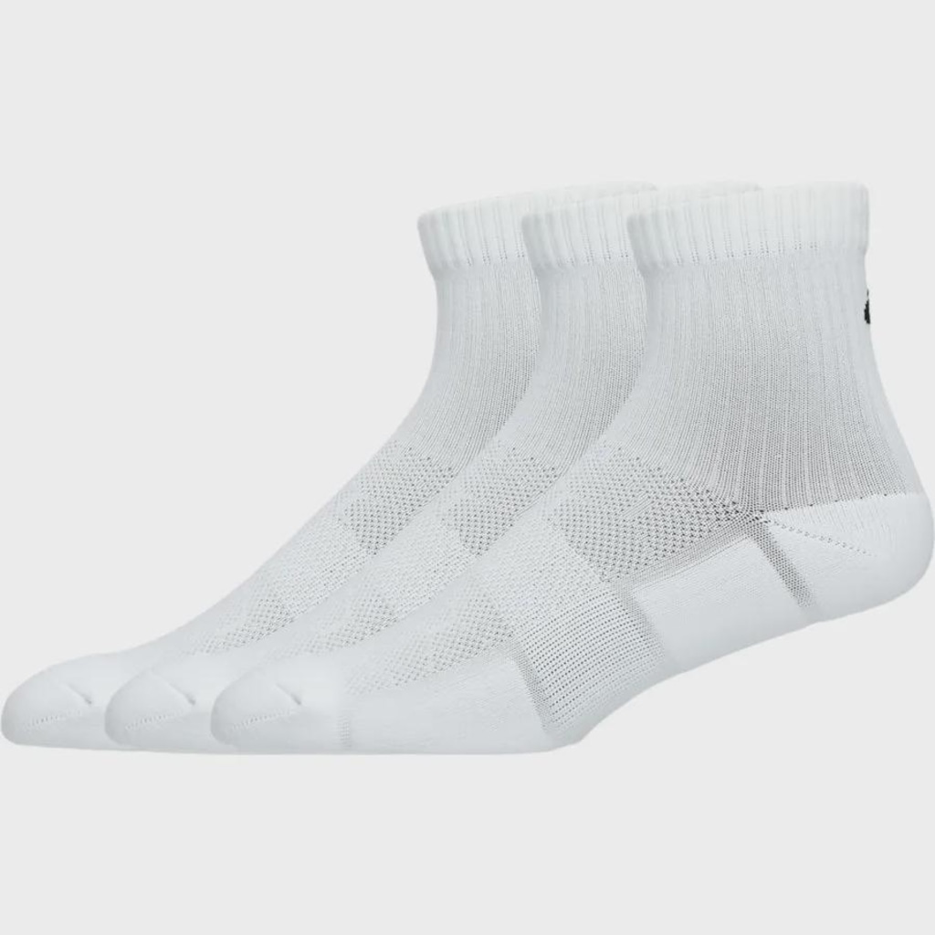 Imagem 2 do produto Meia ASICS Cano Médio Practice Quarter 3 Pack Unissex